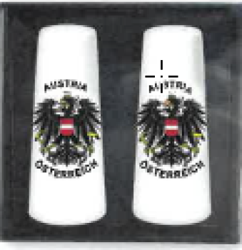 Porzellan Salz u. Pfeffer 2er SET